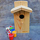 Birdhouse blank for painting ' Creative'. Bird feeders. Art bird feeder. Online shopping on My Livemaster.  Фото №2