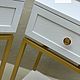 Bedside table LADY GOLD. Pedestals. 24na7magazin. My Livemaster. Фото №5