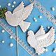 Gingerbread Dove. Wedding gingerbread. Stick to prom, Gingerbread Cookies Set, Rostov-on-Don,  Фото №1