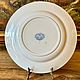 Винтаж: Блюдо Sarreguemines Flore. Диаметр 27,5 см. Фаянс. Тарелки винтажные. Decor de table. Интернет-магазин Ярмарка Мастеров.  Фото №2