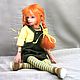 Шарнирная кукла Рыжик. Шарнирная кукла. Светлана Соколова Finist Doll. Ярмарка Мастеров.  Фото №4
