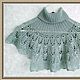 Crocheted shirt front 'Mint'. Dickies. Lisonok (Lisonok). Online shopping on My Livemaster.  Фото №2