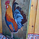 Painting Rooster, Bird oil painting. Pictures. Kind paintings by Irina Belozerova. My Livemaster. Фото №5