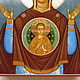 "The SIGN" mother of God , hand painted icon. Icons. ikon rus. Online shopping on My Livemaster.  Фото №2