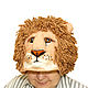 Order The hat for the bath felt Lion handmade. Dolls Elena Mukhina. Livemaster. . Bath accessories Фото №3