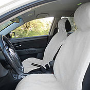 Car seats made of sheepskin, 2 pieces, (No. №722)