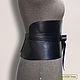 Belt-corset 'Eder' made of genuine leather/suede (any color). Belt. Elena Lether Design. My Livemaster. Фото №4