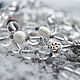 Women's Crystal Rosary made of crystal and pearls 108 beads OM Chakra, Rosary, Pereslavl-Zalesskij,  Фото №1