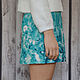 Юбка-трапеция "Дождь". Юбки. My lovely skirt. Интернет-магазин Ярмарка Мастеров.  Фото №2