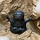 Заказать Кот Йог. Даня Ганина. Ярмарка Мастеров. . Мини фигурки и статуэтки Фото №3