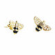 Earrings 'Bee' to buy gold earrings bees busets. Stud earrings. Irina Moro. My Livemaster. Фото №6
