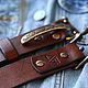 Ремень мужской Littleton Vintage Еmboss. Ремни. Defy Design (Лейла). Ярмарка Мастеров.  Фото №11