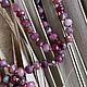 Мала-ожерелье из розового турмалина. Бусы. Van-Zaam jewelry. Ярмарка Мастеров.  Фото №4