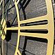 Часы интерьерные 60см "Rooma-2 Esil S", золотой муар. Часы классические. KuusArt (часы, декор, таблички). Ярмарка Мастеров.  Фото №4