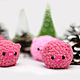 Soft knitted pig amigurumi Collection ' Mini Mimi'. Stuffed Toys. Ira Pugach (pompon). My Livemaster. Фото №4