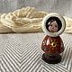 Елочная игрушка "Чукотская девочка". Елочные игрушки. Мастерская елочных игрушек Андреевская карусель. Ярмарка Мастеров.  Фото №8