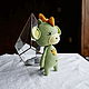 Дракончик Тотошка. Мягкие игрушки. ToysAndToys. Ярмарка Мастеров.  Фото №4