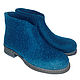 Felted ankle boots - size 38. Felt boots. tolkovalenki. Online shopping on My Livemaster.  Фото №2