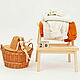 Chair 50cm Biofa oil,ladder, stool -bookcase, step, stepladder. Chairs. WoodHistory WorkShop. My Livemaster. Фото №5