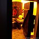 Order German house with an opening door and the room inside. Night light. Alexandra, Alice&Cat studio. Livemaster. . Nightlights Фото №3
