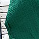 Плед вязаный  шерсть со льном 210х175см Тархун. Пледы. СУНДУК текстиль плед покрывало (sunduk99). Ярмарка Мастеров.  Фото №7
