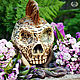 Ceramic skull box ' Punks in the city', Figurines, St. Petersburg,  Фото №1