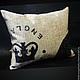 Диванная подушка в машину с английской короной для интерьера Лондон, Подушки, Тверь,  Фото №1