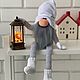 Мягкий интерьерный Гном. Игрушки. Мир игрушек. Ярмарка Мастеров.  Фото №6