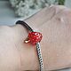 Strawberry bracelet charm. Charm Pendant. ToutBerry. Online shopping on My Livemaster.  Фото №2