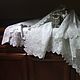 Vintage tablecloth with wide lace. Vintage interior. Vintage lace and textiles. Online shopping on My Livemaster.  Фото №2