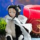 Тедди долл Домино - новогодняя елочная игрушка. Елочные игрушки. Татьяна Косова (tatyanakosova). Ярмарка Мастеров.  Фото №5