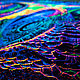 Luminous visionary painting 'Singularity Microcosma'!. Pictures. Fractalika. My Livemaster. Фото №4