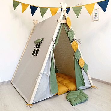 Игровые домики, палатки