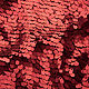  Вышивка крупными красными пайетками на сетке Италия, Пайетки, Москва,  Фото №1
