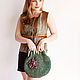 Order Bag with clasp: felt bag ' Romantic evening'. Katherine Markina (markinaek). Livemaster. . Clasp Bag Фото №3