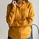 Sasha shirt, mustard color, Shirts, Kaliningrad,  Фото №1