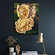 Painting Yellow roses, oil on canvas 40h50. Pictures. vestnikova. My Livemaster. Фото №4