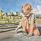 Картина «Солнечный день» холст, масло 20-25 см. Картины. Всеволод Чистяков (chistiakov-art). Интернет-магазин Ярмарка Мастеров.  Фото №2