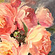  Oil painting with peonies in the interior. Pictures. Zabaikalie. My Livemaster. Фото №5