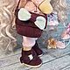 Интерьерная куколка. Игрушки. NazaroffArt. Ярмарка Мастеров.  Фото №6