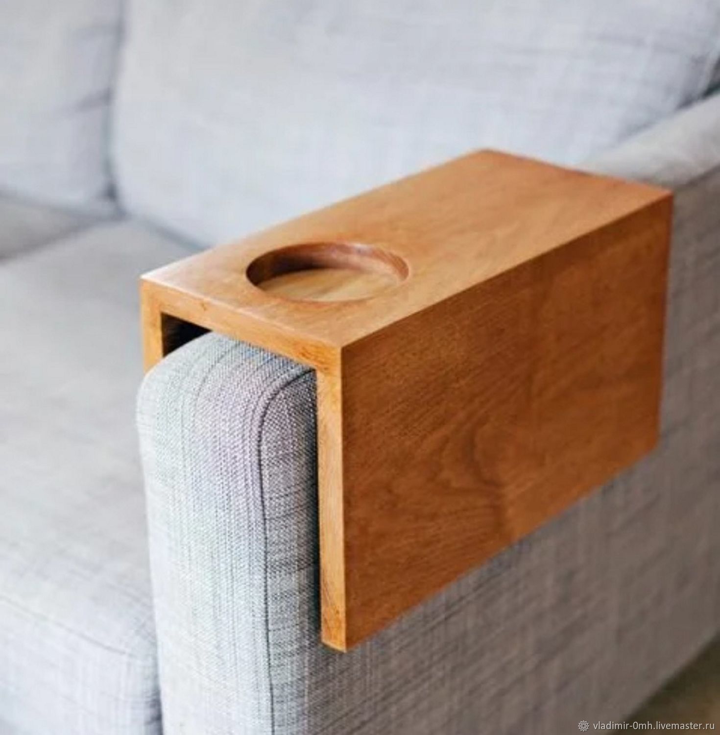  (столик) для кофе - накладка на подлокотник кресла, дивана .