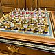 Винтаж: «Битва при Ватерлоо». Эксклюзивные Шахматы.Franklin Mint.Олово,латунь. Предметы интерьера винтажные. RETRO GALLERY NATALIGOR. Интернет-магазин Ярмарка Мастеров.  Фото №2