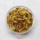 Chenille 5 mm Yellow dark 1 meter polyester. Thread. agraf. Online shopping on My Livemaster.  Фото №2