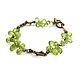 Bracelet Peridot natural, accessories Anna Black. Necklace. The final touch. Online shopping on My Livemaster.  Фото №2
