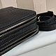 Сумочка чёрная через плечо из крокодиловой кожи. Сумка через плечо. Chic bags. Ярмарка Мастеров.  Фото №9