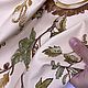 Хлопок с эластаном "Сказочный лес" с растительным рисунком. Ткани. Магазин тканей Zamsha.online. Ярмарка Мастеров.  Фото №4