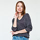 Knitted jumper with lurex loose style black silver. Jumpers. mozaika-rus. Online shopping on My Livemaster.  Фото №2