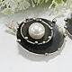 Pearl Earrings 925 Silver ALS0067. Earrings. Sunny Silver. My Livemaster. Фото №4
