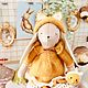 Заказать Зайка с колобком. Your Shy Bunny. Ярмарка Мастеров. . Тедди Зверята Фото №3