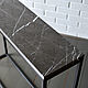 Заказать Консольный стол "Marble Dark Gray". The Sarai. Ярмарка Мастеров. . Столы Фото №3
